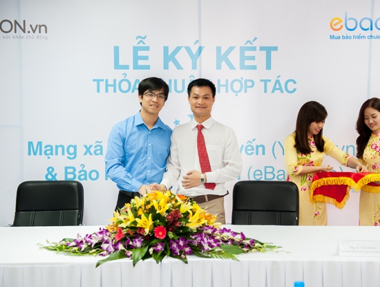 Mạng xã hội y tế trực tuyến YTON hợp tác với Bảo hiểm trực tuyến eBaohiem