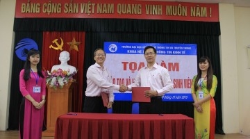 VECOM tham dự Tọa đàm về “Đào tạo và hướng nghiệp cho sinh viên”