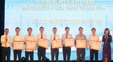Hà Nội công bố xếp hạng ứng dụng CNTT trong cơ quan nhà nước 2014