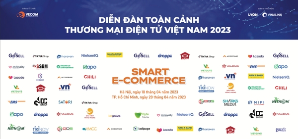 HƠN 30 DOANH NGHIỆP LỚN TRONG NGÀNH TMĐT ĐỒNG HÀNH CÙNG VOBF 2023