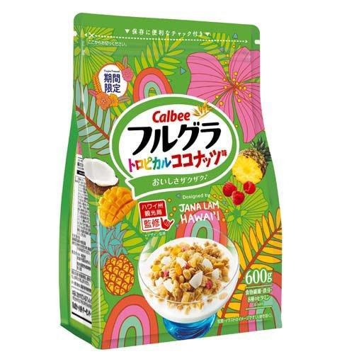 CALBEE - DESIGNED BY SUZANNE JENNERICH (NGŨ CỐC DINH DƯỠNG DỪA NHIỆT ĐỚI 600G)