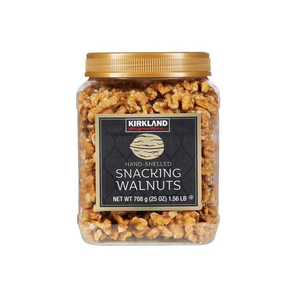 KIRKLAND - HAND-SHELLED SNACKING WALNUTS (HẠT ÓC CHÓ SẤY KHÔ 708G)