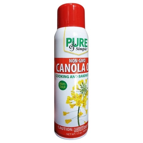 PURE & Simple - Canola Oil (DẦU ĂN KIÊNG DẠNG XỊt 482g)