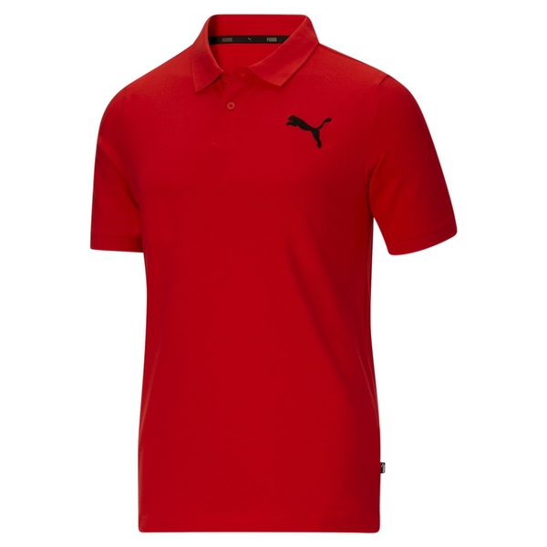 PUMA - HIGH RISK RED (ÁO THUN CỔ LOGO ĐỎ SIZE XL)