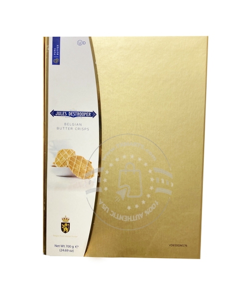 JULES DESTROOPER - Belgian Butter Crisps (Bánh Bơ Giòn 700g)