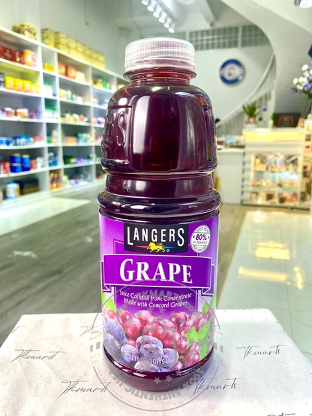 LANGERS - GRAPE (Nước Ép Nho 946ml)