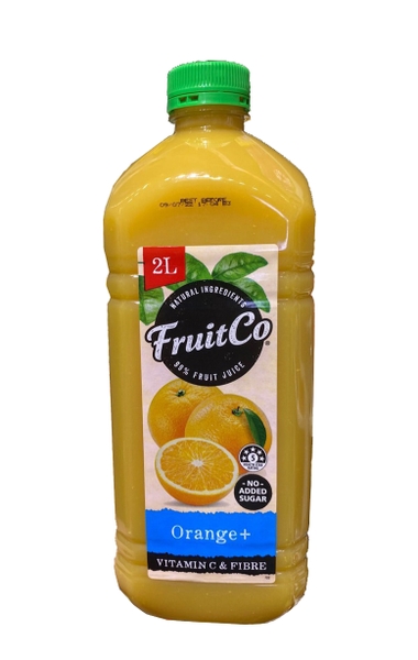 FruitCo - 99% Fruit Juice (NƯỚC ÉP CAM 2L)