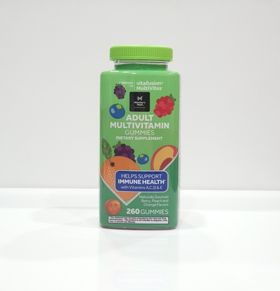 MEMBER’S MARK - ADULT MULTIVITAMIN GUMMIES (VITAMIN TỔNG HỢP KẸO DẺO 260 VIÊN)