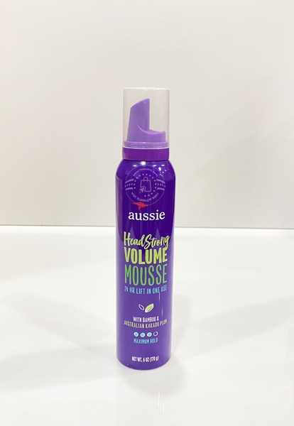 AUSSIE - HEAD STRONG VOLUME MOUSSE (XỊT GIỮ NẾP TÓC 170G)