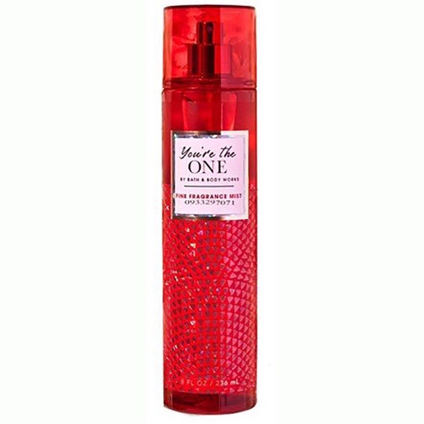 BATH & BODY WORKS - BODY SPRAY YOU'RE THE ONE (XỊT TOÀN THÂN 236ml)