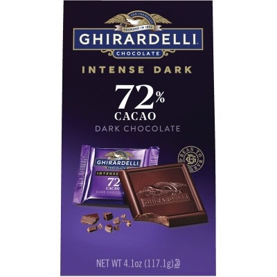 GHIRARDELLI - INTENSE DARK 72% CACAO (CHOCOLATE ĐEN 72% CACAO 117.1G)