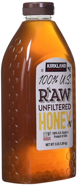 KIRKLAND - SOCAL RAW UNFILTERED HONEY (MẬT ONG NAM CALIFONIA NGUYÊN CHẤT 1.36KG)