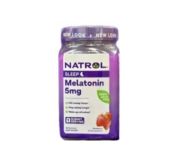 NATROL - SLEEP MELATONIN 5MG (KẸO HỖ TRỢ NGỦ NGON 180 VIÊN)