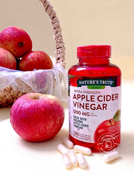 Nature’s Truth - Apple Cider Vinegar 1200MG (Giấm Táo Hữu Cơ 180 Viên)