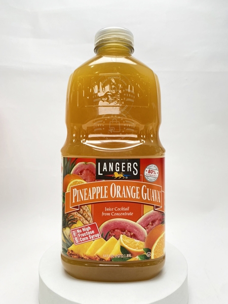 LANGERS - PINEAPPLE ORANGE GUAVA (NƯỚC ÉP THẬP CẨM 1.89L)