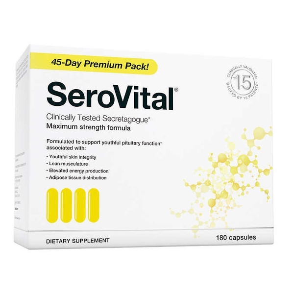 SEROVITAL - CLINICALLY TESTED SECRETAGOGUE (VIÊN UỐNG BỔ SUNG TUYẾN YÊN 180 VIÊN)