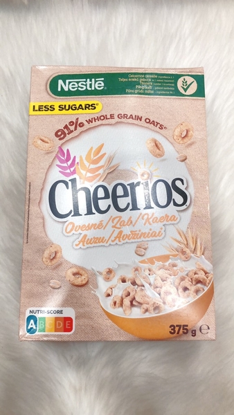 NESTLE CHEERIOS - OVESNE ZAB KAERA AUZU AVVZINIAI (NGŨ CỐC LÚA MẠCH 375G)