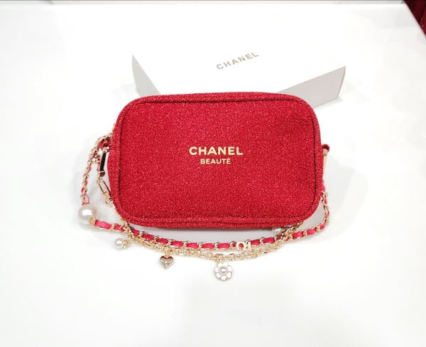 CHANEL - BEAUTÉ (TÚI ĐEO ĐỎ)