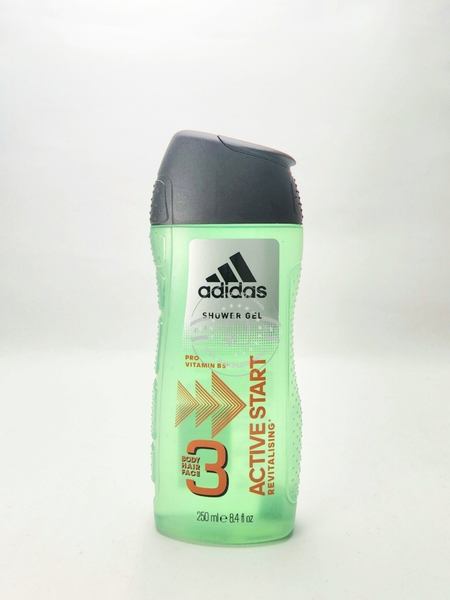 ADIDAS - SHOWER GEL PRO VITAMIN B5 (SỮA TẮM 3IN1 XANH LÁ 250ml)