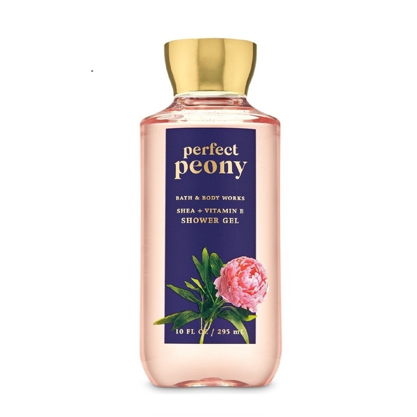 BATH & BODY WORKS - SHOWER GEL PERFECT PEONY (SỮA TẮM 295ml)