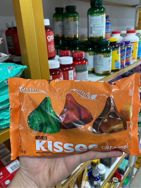 HERSHEY’S - Kisses Milk Chocolate Caramel (Chocolate Caramel 255g)