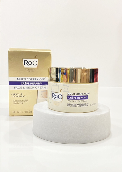 ROC - MULTI CORREXION CRÉPE REPAIR FACE & NECK CREAM (KEM MẶT & VÙNG DA CỔ ROC 48G)