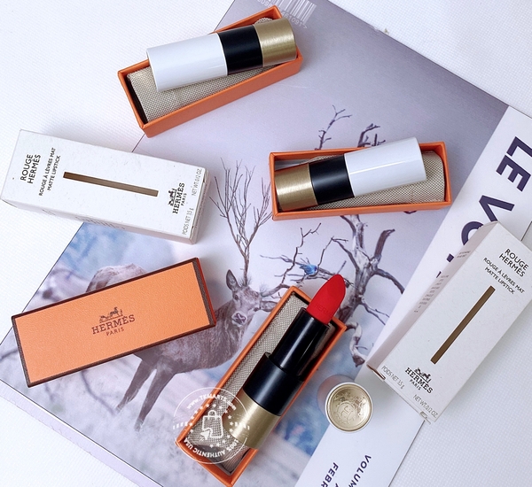 HERMES - ROUGE CASAQUE 64 MAT (SON THỔI 64 ĐỎ TƯƠI 3,5G)