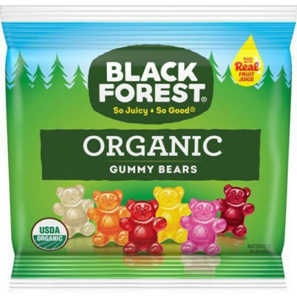 BLACK FOREST - ORGANIC GUMMY BEARS (Kẹo Dẽo Gấu 20 Gói)