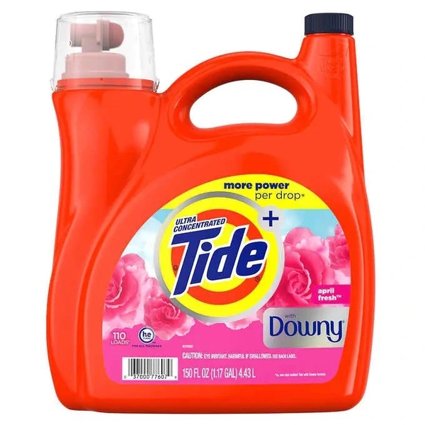 TIDE - ULTRA CONCENTRATED WITH DOWNY (NƯỚC GIẶT XẢ HƯƠNG DOWNY 4.43L)