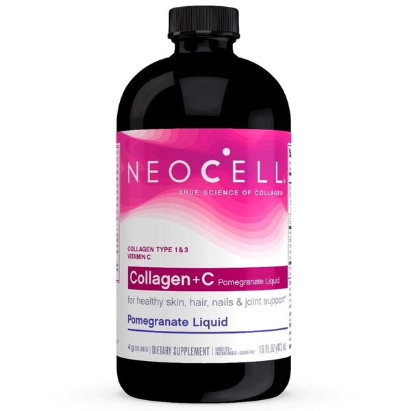 Neocell - Collagen + C Pomegranate 4000Mg (Hỗ Trợ Da Nước 473ml)