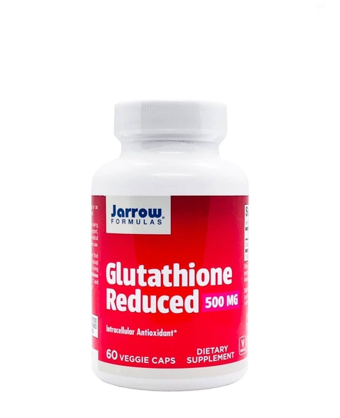 JARROW FORMULAS - GLUTATHIONE REDUCED 500MG (VIÊN UỐNG TRẮNG DA NỘI SINH 60 VIÊN)