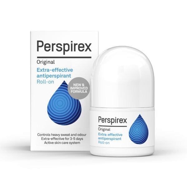 PERSPIREX - ORIGINAL EXTRA-EFFECTIVE (LĂN KHỬ MÙI NGĂN TIẾT MỒ HÔI 20ml)