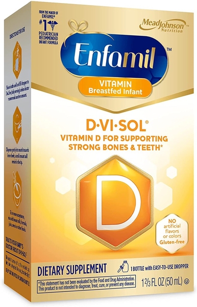 Enfamil Vitamin D là loại thuốc bổ có chứa vitamin D?
