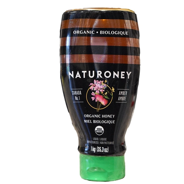 NATURONEY - ORGANIC HONEY MIEL BIOLOGIQUE (MẬT ONG HỮU CƠ 1KG)