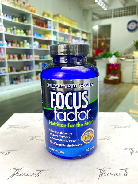 FOCUS FACTOR - NUTRITION FOR THE BRAIN (HỖ TRỢ NÃO BỘ 180 VIÊN)