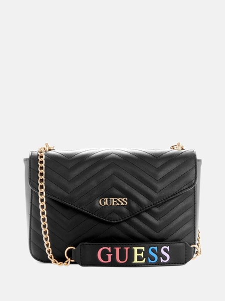 GUESS - LG891221 BLACK COLETTA (TÚI GUESS ĐEN)