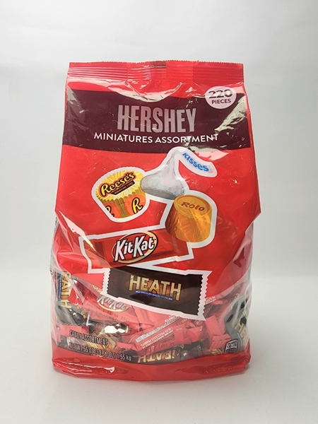 HERSHEY'S - MINIATURES ASSORTMENT (CHOCOLATE TỔNG HỢP 220 VIÊN 1.55KG)