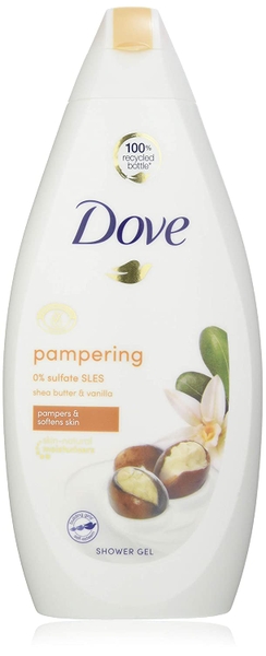 DOVE - Pampering (Sữa Tắm Bơ Và Vani 500ml)