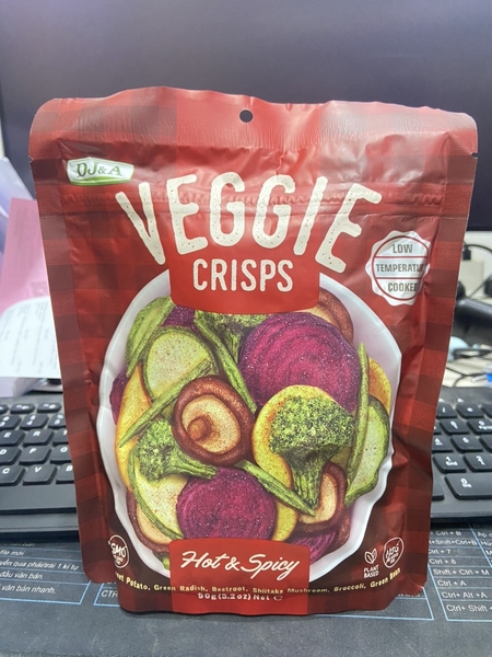 VEGGIE - HOT & SPICY ( RAU CỦ SÁY GIÒN VỊ CAY )