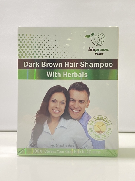Biogreen Roost - Herbal Light Brown Hair (Gội Phủ Bạc Nâu)
