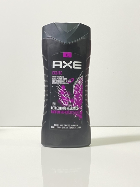 AXE - EXCITE 12H REFRESHING FRAGRANCE (SỮA TẮM NAM 3IN1 400ml)