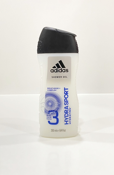 ADIDAS - SHOWER GEL HYDRA SPORT HYDRATING (SỮA TẮM 3IN1 250ml)