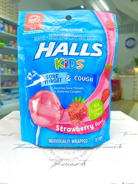 Hall’s - Kẹo mút giảm ho( Kids )