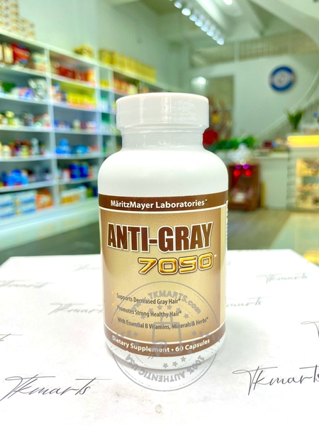 Anti Gray - 7050 (Ngăn Ngừa Bạc Tóc 60 Viên)
