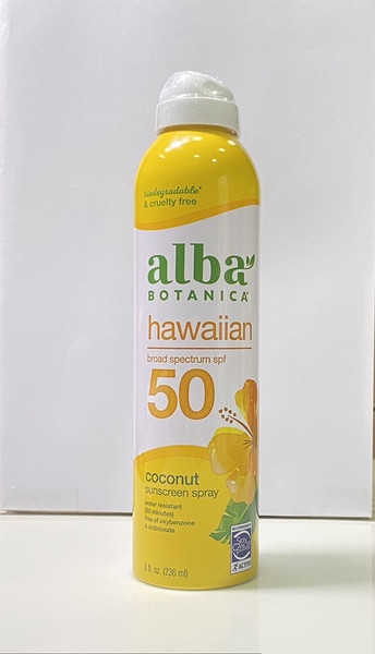 alba BOTANICA - HAWAIIAN SUNSCREEN SPF50 (XỊT CHỐNG NẮNG SPF 50 227G)