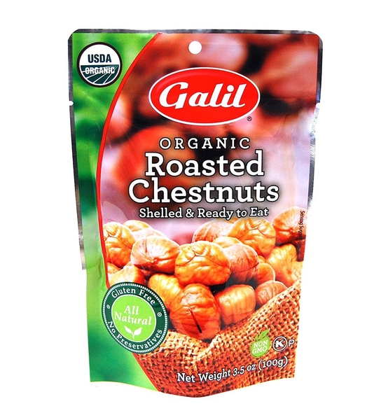 Galil - Organic Roasted Chestnuts (Hạt Dẻ 100g)