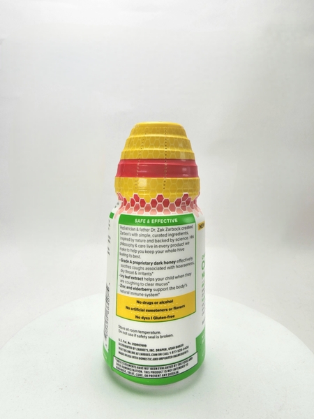 ZARBEE'S - CHILDREN'S DAYTIME COUGH SYRUP+ MUCUS (SIRO HO BAN NGÀY BÉ 118ml)