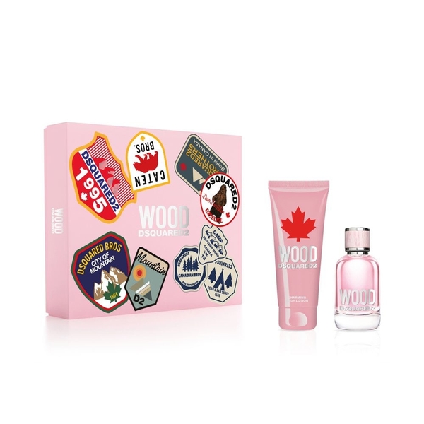 DSQUARED2 - WOOD (GIFT SET EDT 100ml, LOTION 150ml)