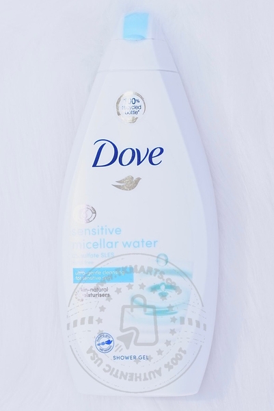 DOVE - Sensitive Micellar Water (Sữa Tắm Nước Khoáng 500ml)