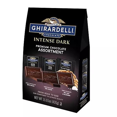 GHIARDELLI - Intense Dark (Chocolate Đen Nguyên Chất 426g)